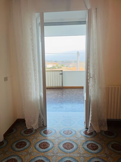 Rose garden in the hills