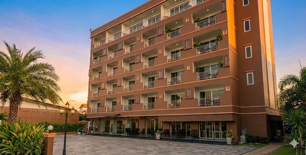 Mặt tiền nơi lưu trú