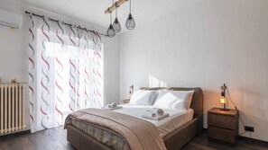 1 chambre, fer et planche Ă repasser, Wi-Fi gratuit, draps fournis