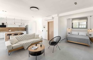 Deluxe-villa | Opholdsområde | Smart-tv