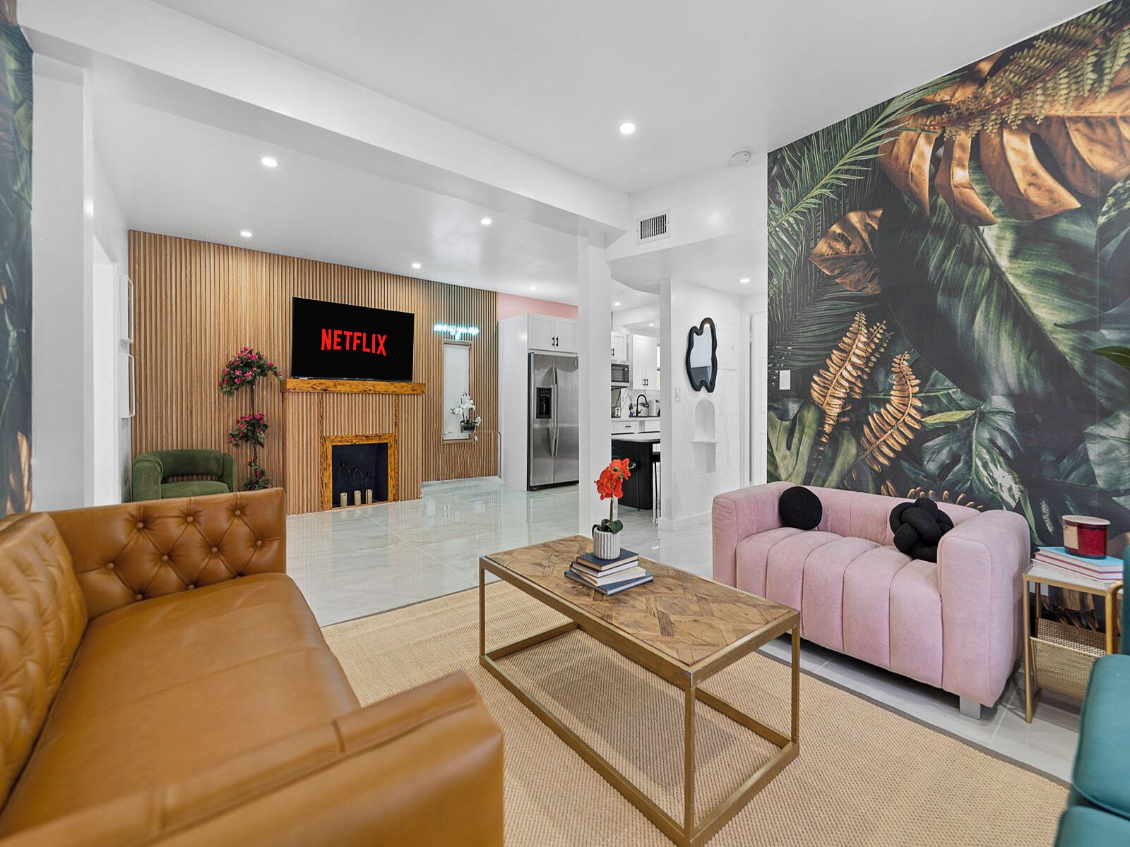 Smart TV, video games, offices