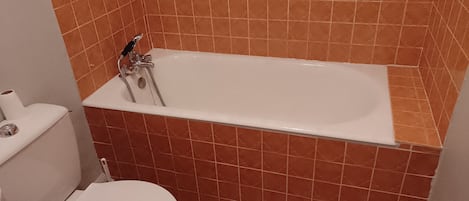 Towels, soap, toilet paper