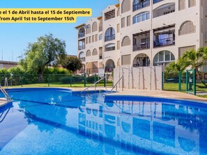 Pool - Imperial Puerto 3F- Terrace, Swimming Pool, 200m from the beach (Torremolinos)
