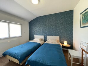 2 sovrum, gratis wi-fi och sÀngklÀder