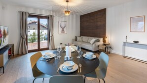 Unclassified image, 3 of 10, button - Bright apartment near slopes with parking, pets allowed (Megève)