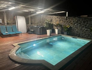 Pool - Villa ô ti Paille-en-queue (Saint-Joseph)