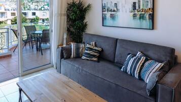 Luxe appartement | 1 slaapkamer, een kluis op de kamer, verduisterende gordijnen