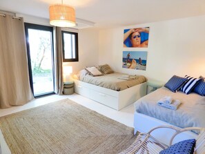 5 chambres, Wi-Fi gratuit, draps fournis