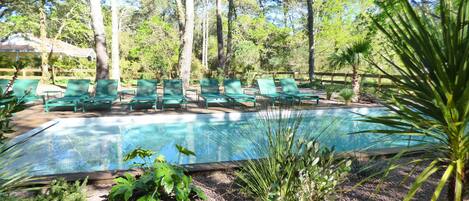 Beheizter Pool