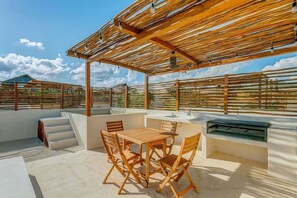 Opções para refeição ao ar livre