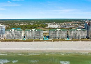 On the beach - Long Beach Resort, Tower 3 one bedroom! Beautiful Unit!! LAGOON POOL OPEN!! (Panama City Beach)