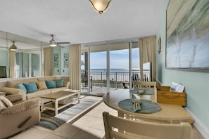 TV - Long Beach Resort, Tower 3 one bedroom! Beautiful Unit!! LAGOON POOL OPEN!! (Panama City Beach)