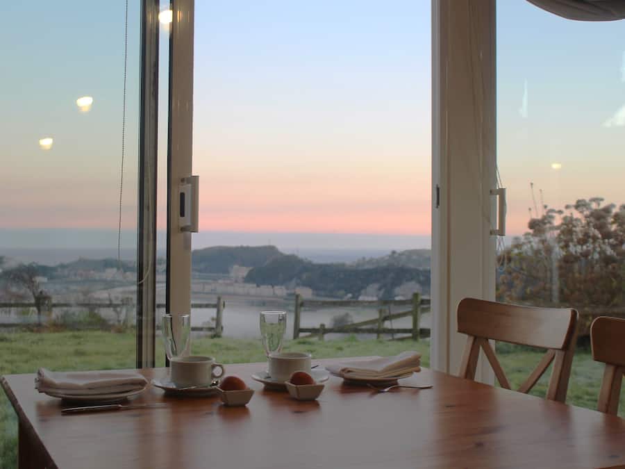 Landudsigt fra overnatningsstedet