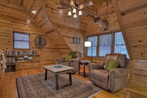 Smart TV, chimenea