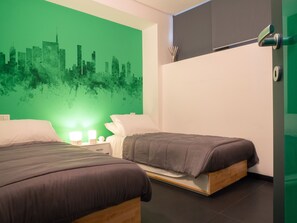 Twin Room | Free WiFi - Blocco Sauli (Milan)