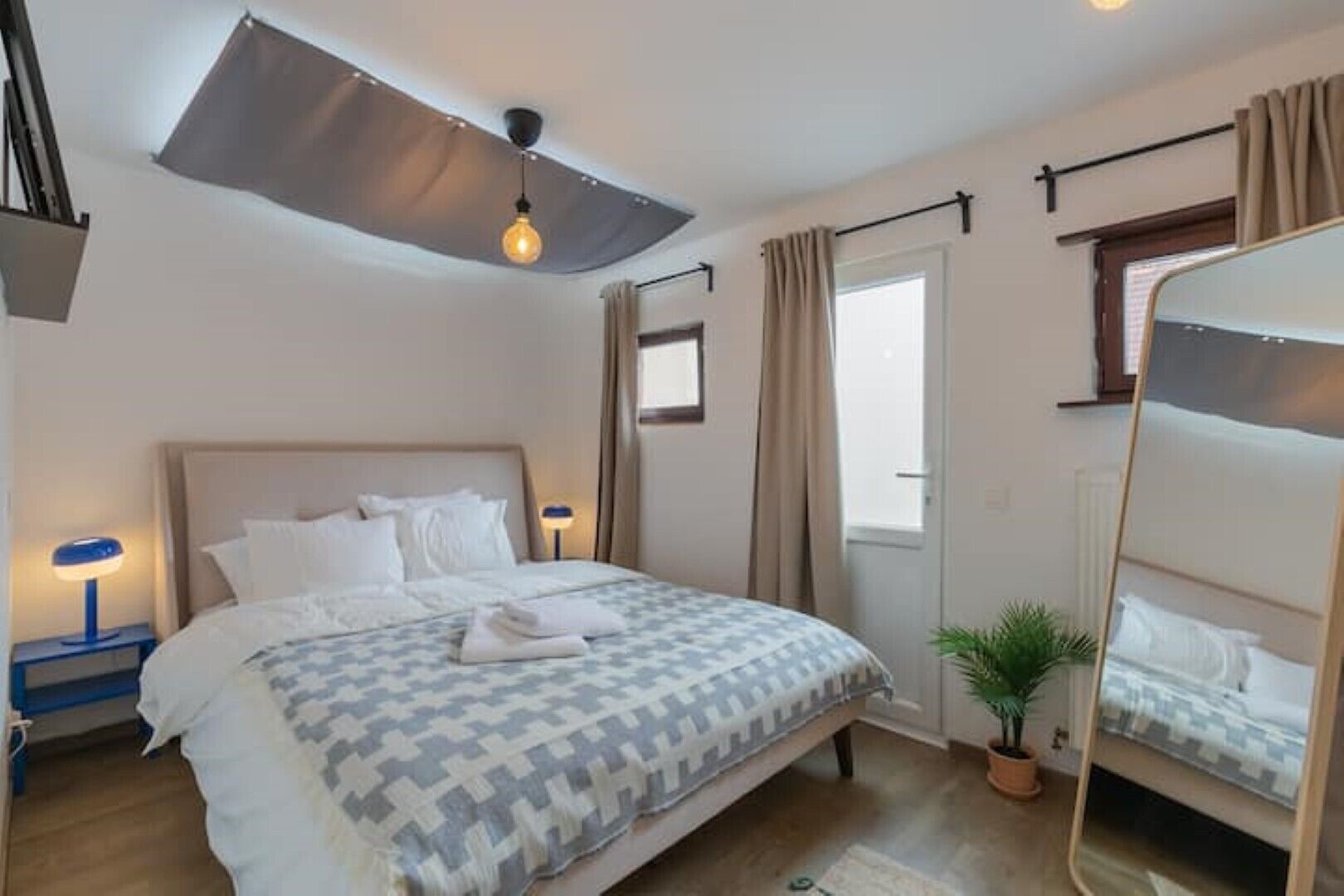 1 室のベッドルーム、アイロン / アイロン台、WiFi、ベッドシーツ