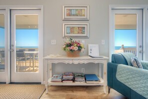 Interior - Coral House: Spacious oceanview retreat in Oak Island, NC, perfect for families. (Oak Island)