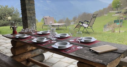 Poira chalet app.Vero - Chalet with spectacular views of the valley