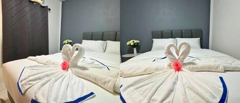 Articles gratuits dans le mini-bar, rideaux occultants