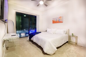 2 Schlafzimmer, Schreibtisch, Bügeleisen/Bügelbrett, kostenloses WLAN