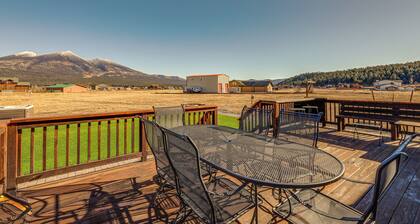 Scenic Flagstaff Home w/ Hot Tub & Mountain Views