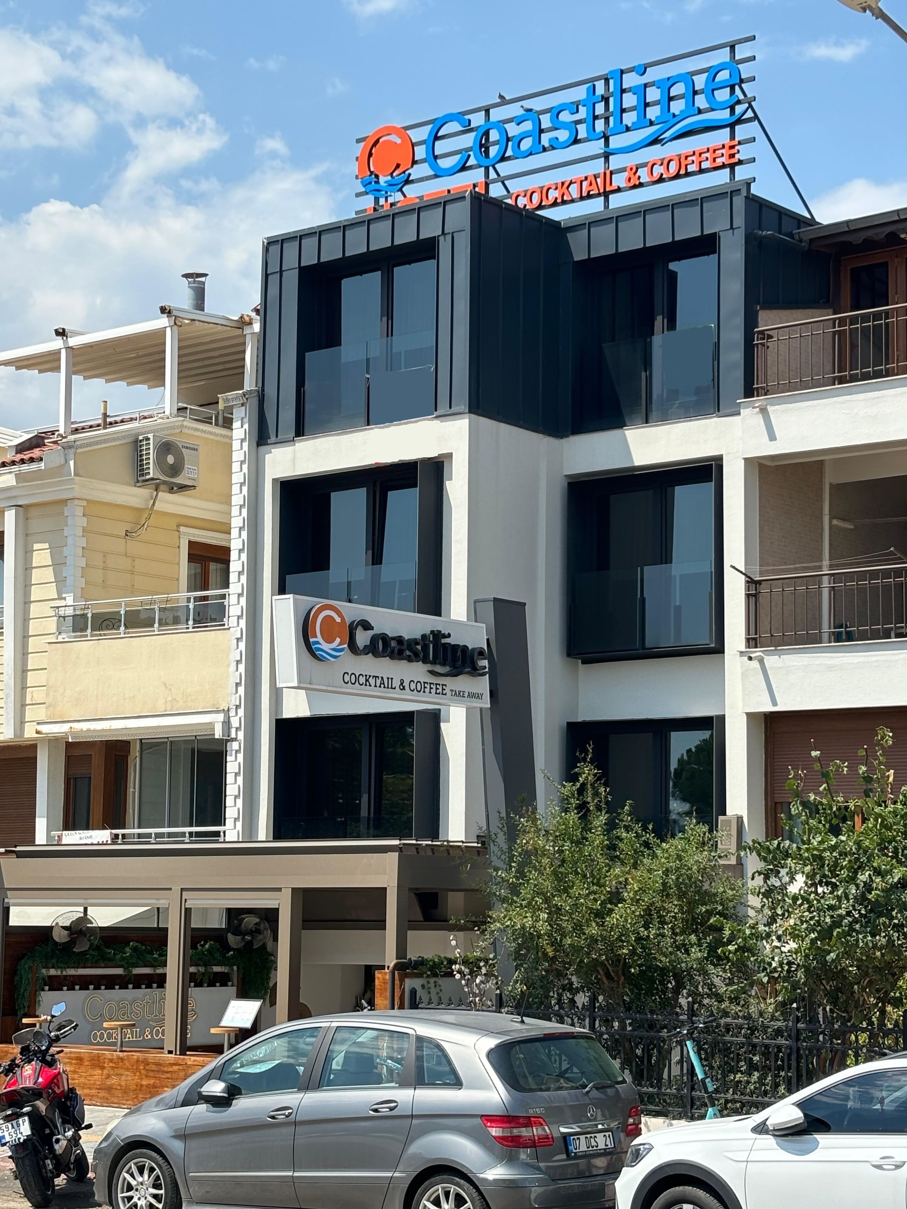 Fachada de la propiedad