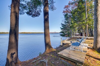 Cozy Chemo Pond Cabin w/ Dock & Waterfront Views