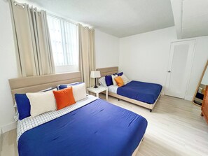 1 bedroom, travel cot, free WiFi