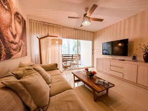 Apartment, Multiple Beds (Sabbia 4110 - 3 Bedrooms all-in suite) | Living area - Sabbia 4110 - 3 Bedrooms All-in Suite (Playa del Carmen)