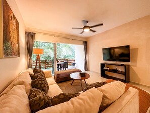 Leilighet, flere senger (Sabbia 4310 - 3 Bedrooms all-in suite) | Oppholdsområde