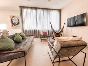 Living area - Sabbia 3401a- 2bedrooms All-in Suite (Playa del Carmen)