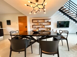 Apartment, Multiple Beds (AZULB15 3 Bedroom Playacar Phase II) | Dining - Azulb15 3 Bedroom Playacar Phase II (Playa del Carmen)