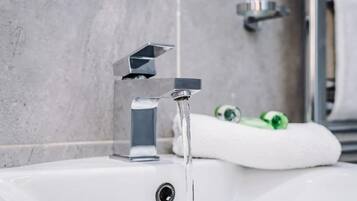 Shower, hair dryer