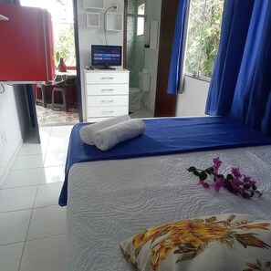 Comfort Suite, 1 Double Bed, Pool View | 2 bedrooms, blackout drapes, soundproofing, iron/ironing board