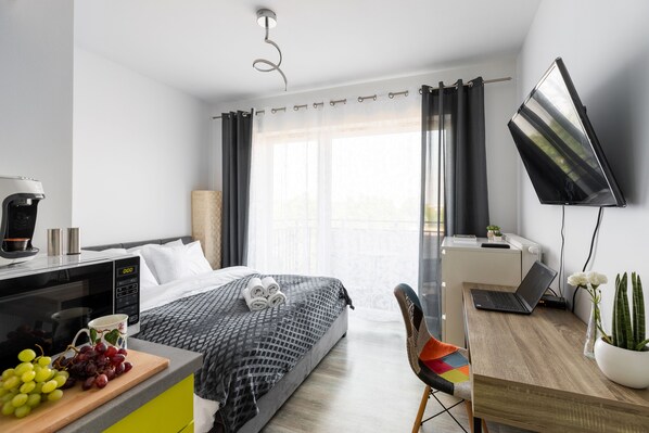 Apartamento | 1 dormitorio, tabla de planchar con plancha, wifi gratis