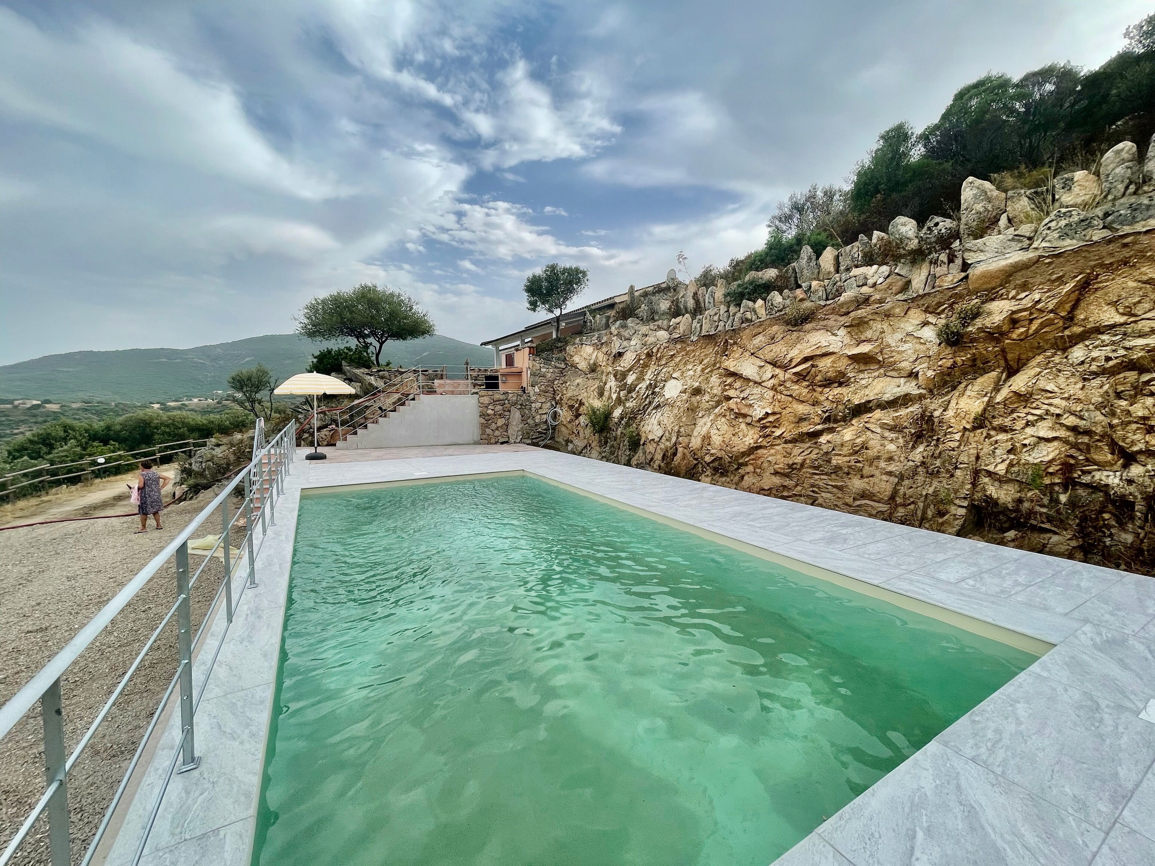 Alberca al aire libre por temporada 