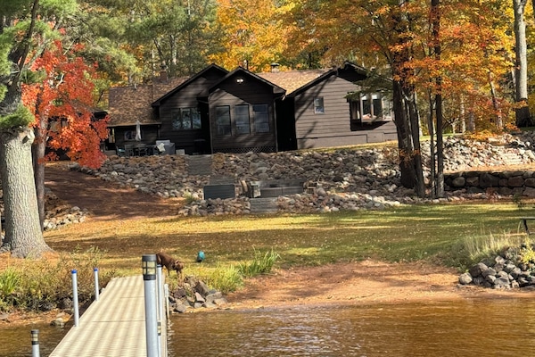 Sandy beach area for easy access to lake.