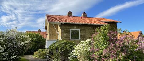 Majoituspaikan julkisivu