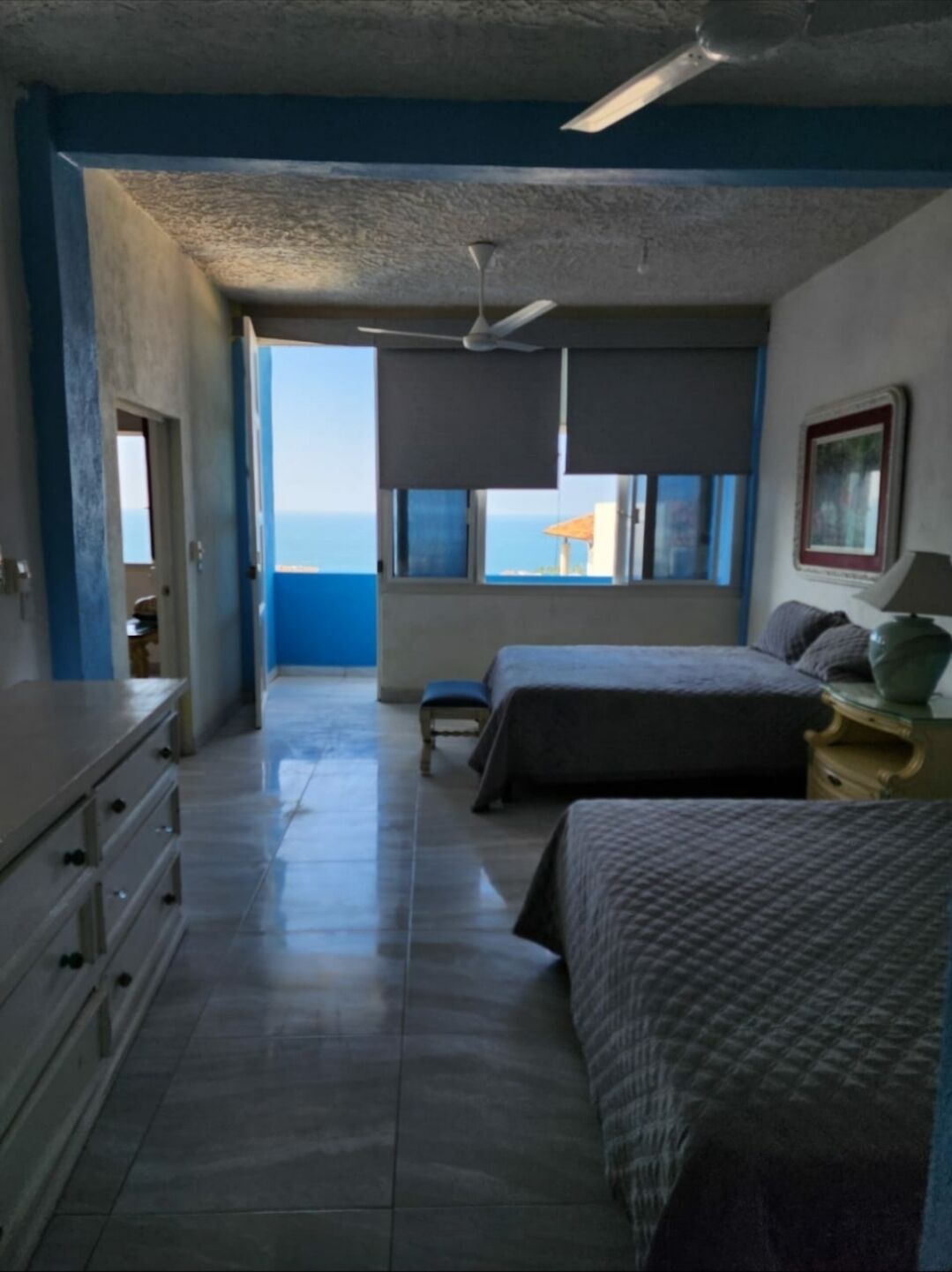 2 bedrooms, bed sheets