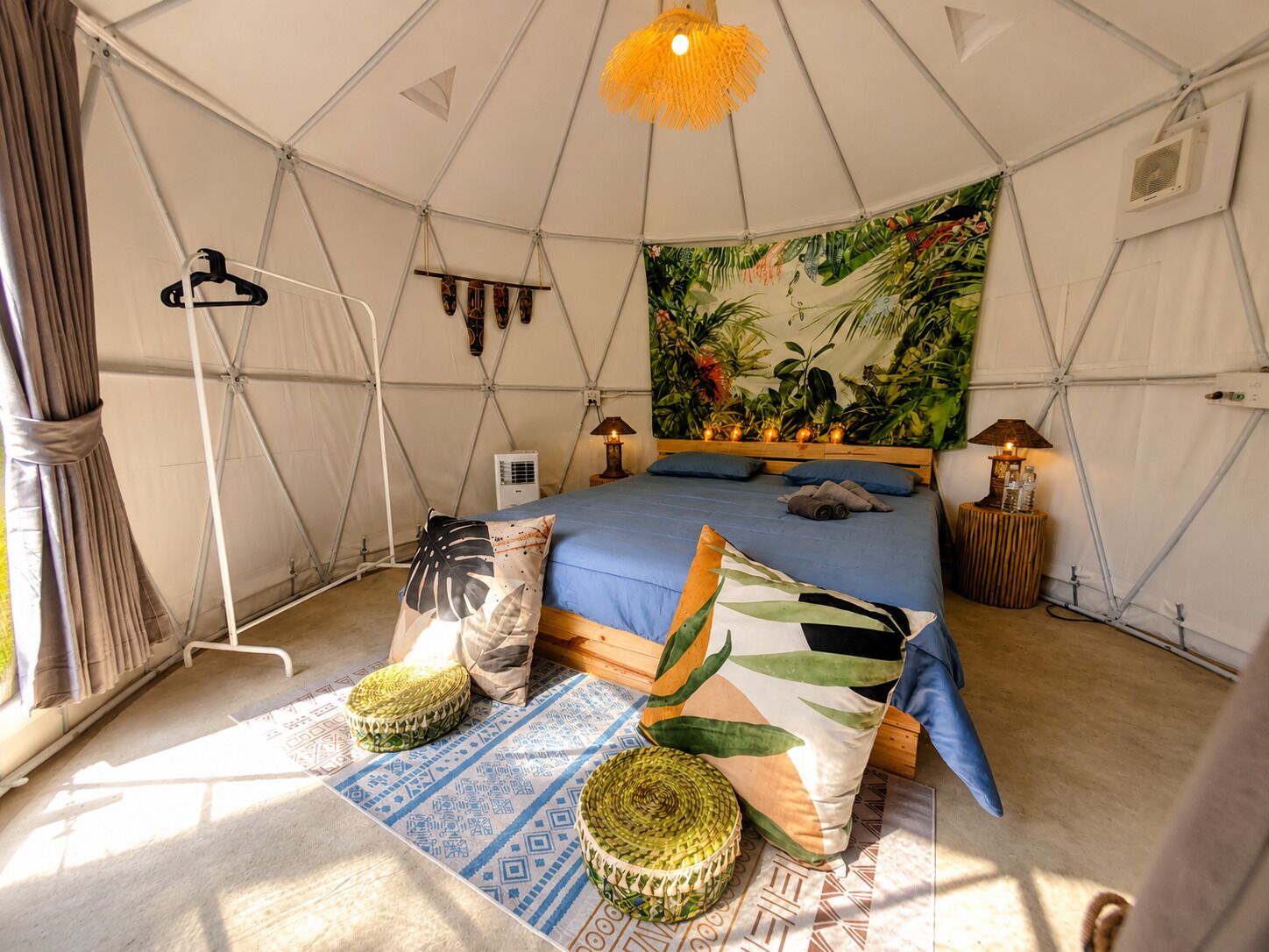 Premier tent, niet-roken, uitzicht op tuin | Donsdekens, gratis wifi