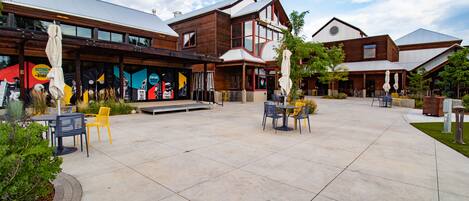 Opções para refeição ao ar livre