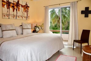 4 sovrum, värdeförvaringsskåp på rummet och strykjärn/strykbräda