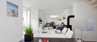 Feriehus ved marinaen i Peenemünde