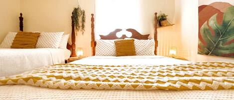 2 bedrooms, in-room safe, iron/ironing board, free WiFi