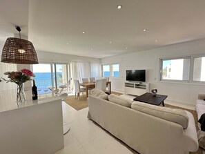 Apartment | Living area - Sea View Quarteira Apartment  (Loulé)