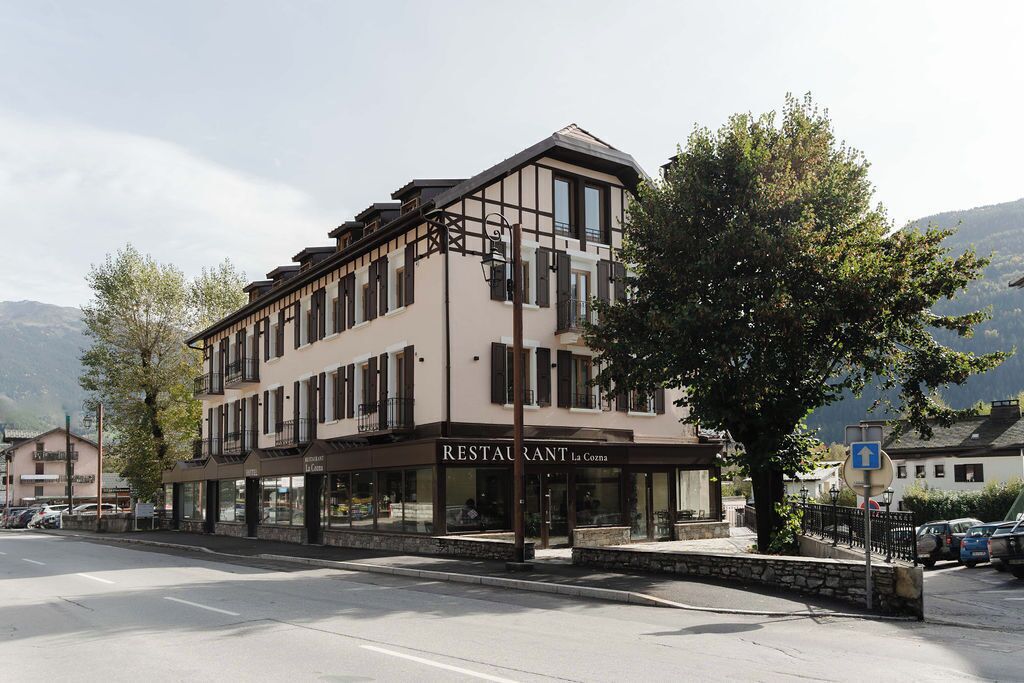 Voorkant van accommodatie