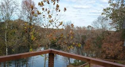 Castle nestled on a bluff over looking Saluda River. 2