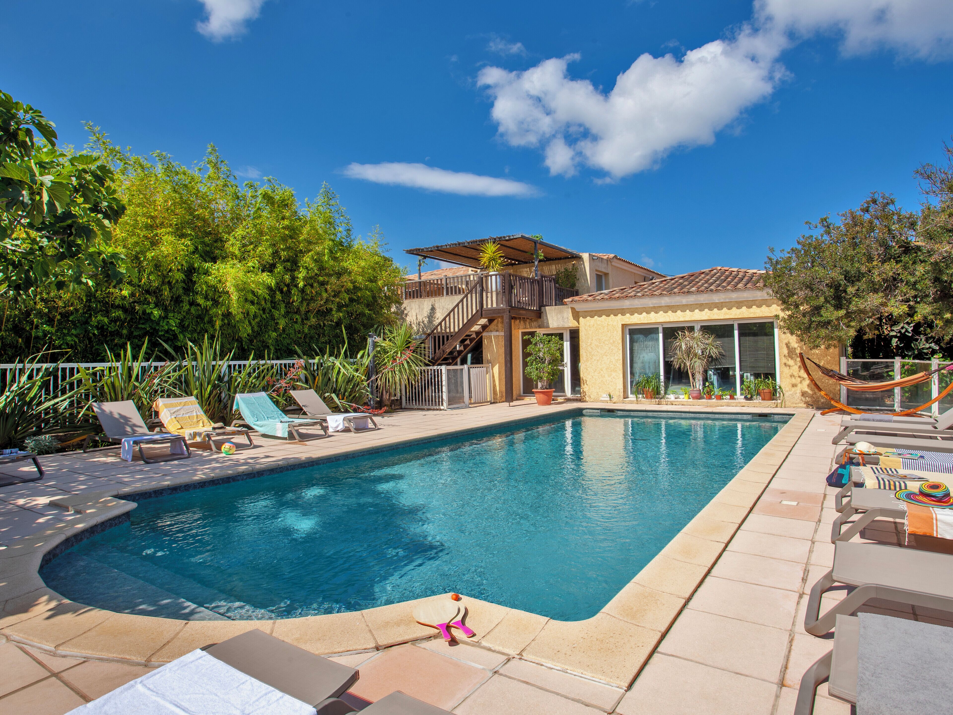 Una piscina climatizada