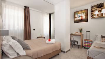 Double Room - Disability Access | Minibar, in-room safe, individually decorated, desk