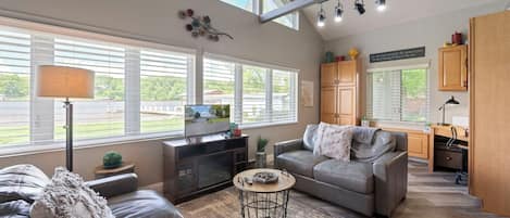 Smart TV, video games, table tennis, books